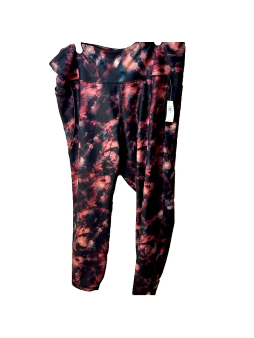 Old Navy Power Soft Leggings Size 2X – High-Rise Ankle Abstract Print NWT